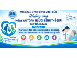 HƯỞNG ỨNG NGÀY AN TOÀN NGƯỜI BỆNH THẾ GIỚI 17/9/2026