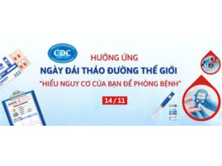 Thông điệp truyền thông hưởng ứng “Ngày Thế giới phòng chống đái tháo đường 14/11”