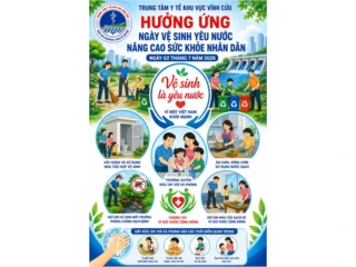 HƯỞNG ỨNG NGÀY VỆ SINH YÊU NƯỚC NÂNG CAO SỨC KHỎE NHÂN DÂN NĂM 2026